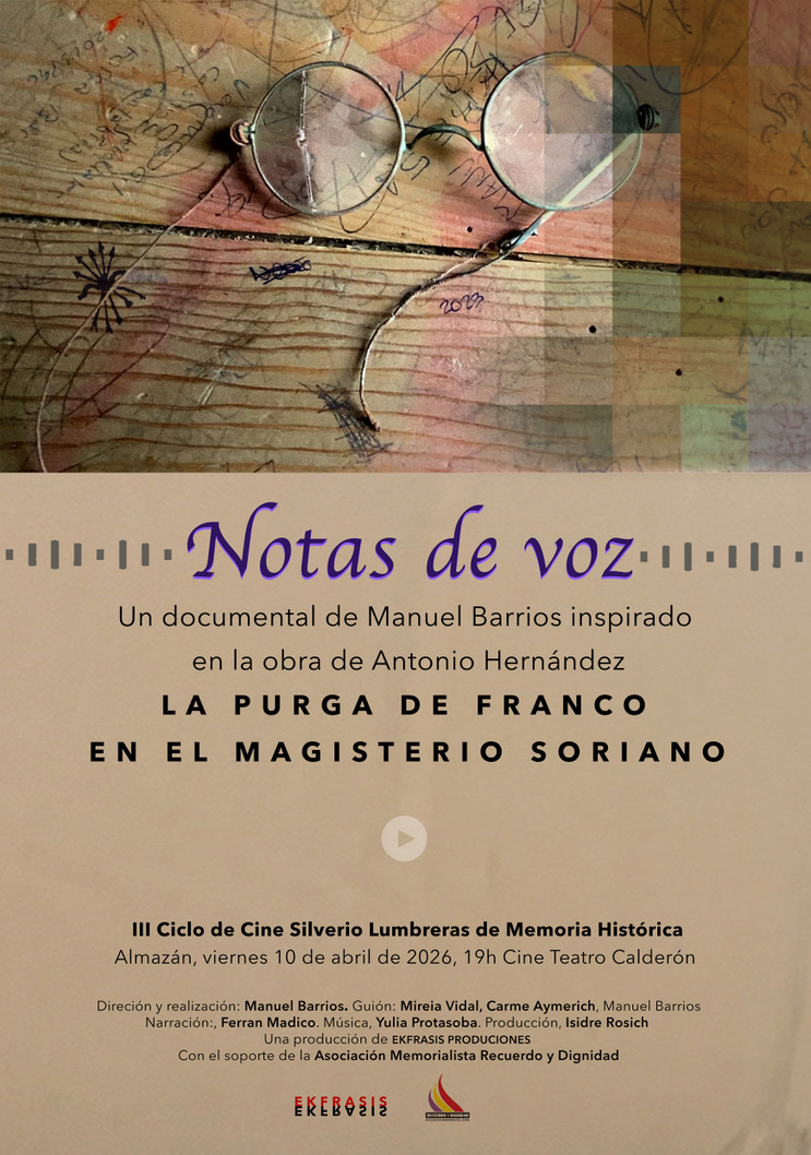 Notas de voz poster